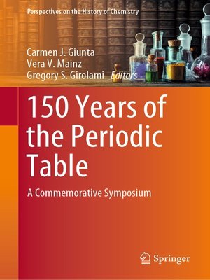 cover image of 150 Years of the Periodic Table